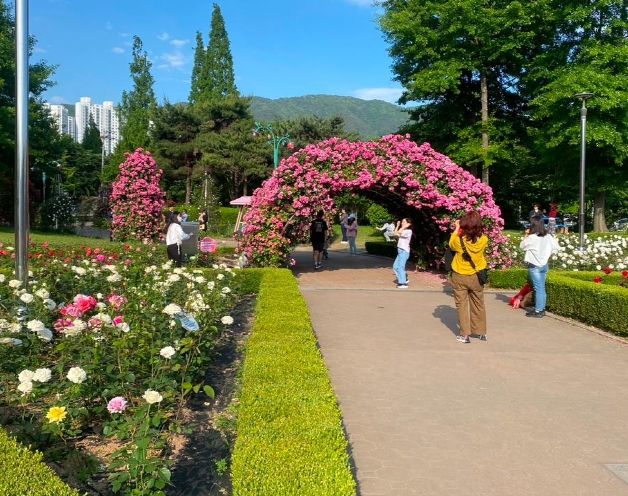 장미공원 전경