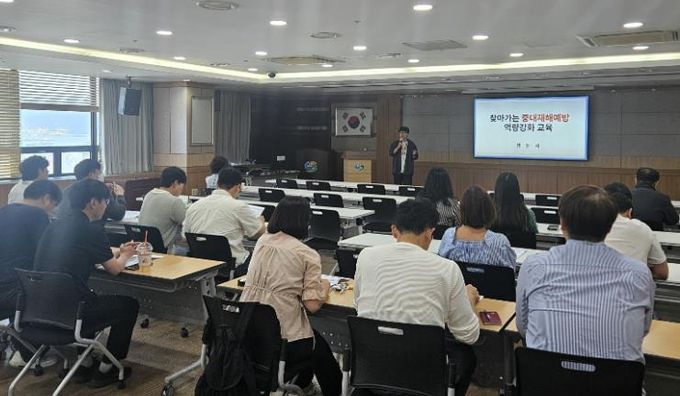 창원특례시, 찾아가는 중대재해 예방 교육 성황리 마쳐(안전총괄담당관)