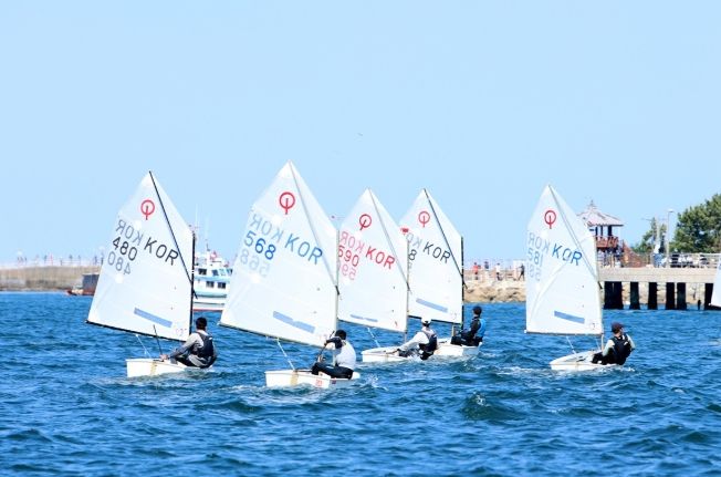 제54회 전국소년체전, 거제시 요트·에어로빅 경기 무사히 마무리