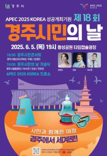 제18회 경주시민의 날 기념행사 포스터