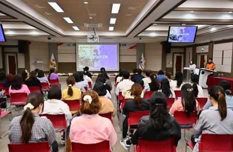 속초시, 어린이집 보육교직원 대상 심폐소생술 교육 실시