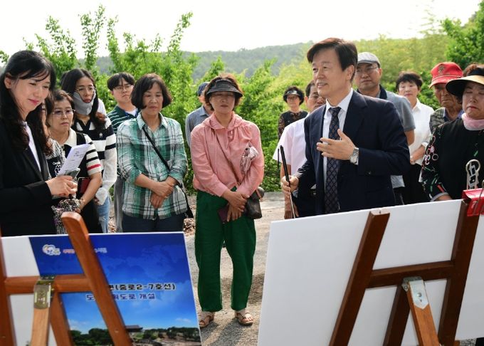진주시, 10호광장 주변 교통체증 해소 마무리에 박차