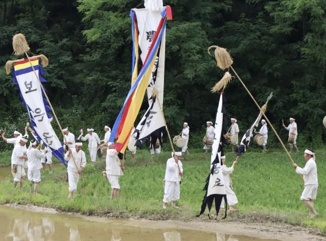 지난해 열린 장안농요축제 모습