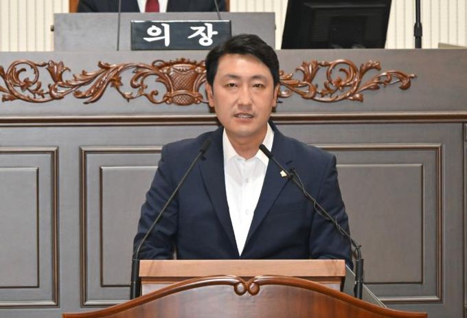 오경훈 진주시의원, 조례 제정 통한 ‘지역 업체 강력 지원’ 필요성 강조