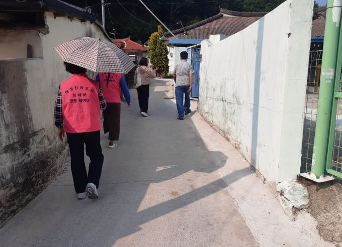 여성친화도시 군민참여단, 안심거리 조성