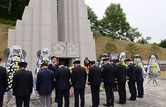봉화군, 제70회 현충일 추념식 개최