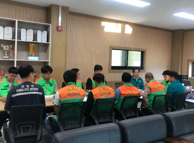 평창군-진부면 자율방재단, 여름철 자연재난 대비 소통 간담회