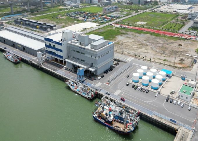 수산물산지거점유통센터 건립 예정 부지