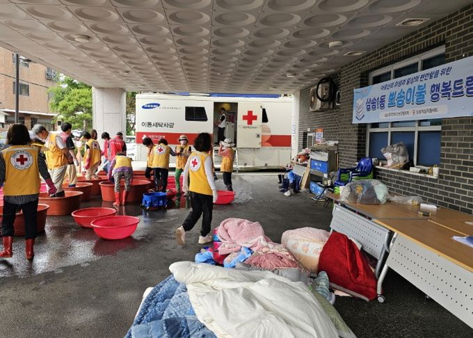 고양시 삼송1동 지역사회보장협의체, 이동 세탁 서비스‘뽀송이불 행복드림’실시