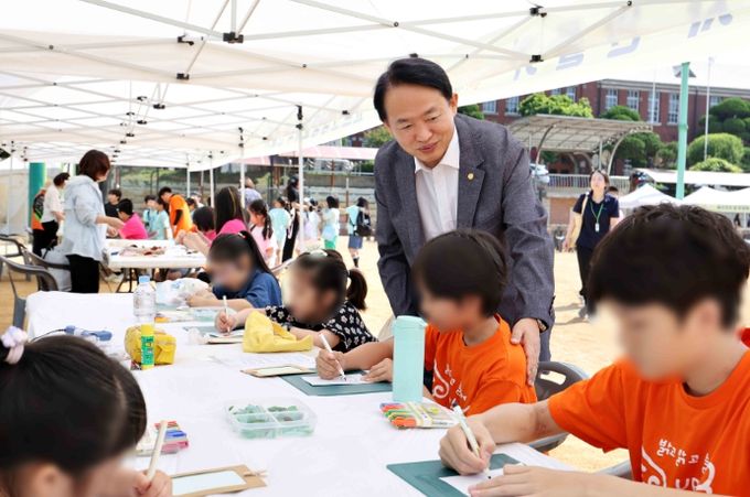 인천 동구, 창영초등학교와 함께하는 나눔장터