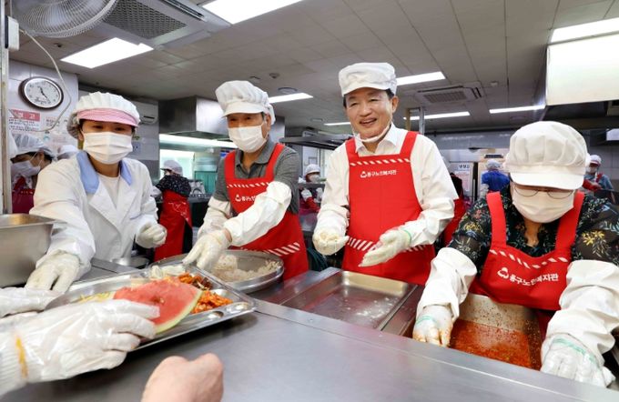 ‘구청장 소통‧공감의 날’봉사활동