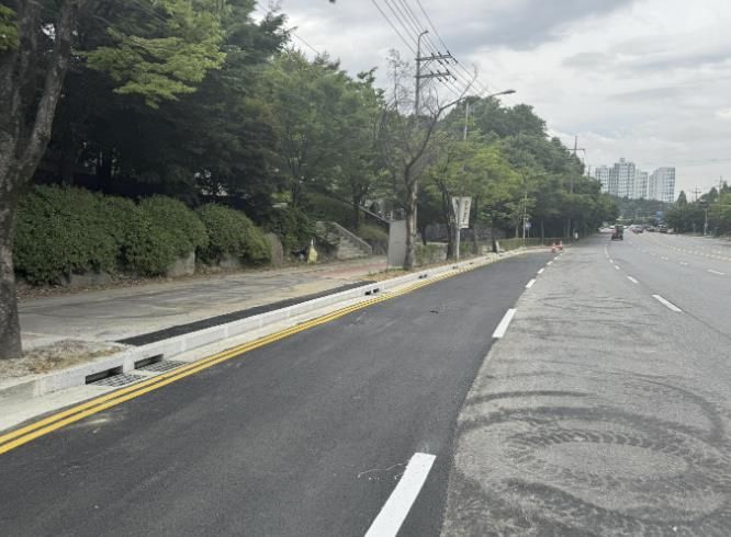 청주시, 산남2사거리 인근 우수관로 정비사업 준공