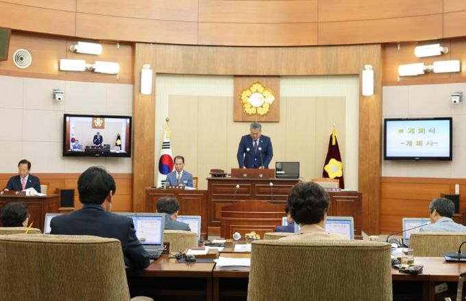 봉화군의회, 제273회 정례회 개회