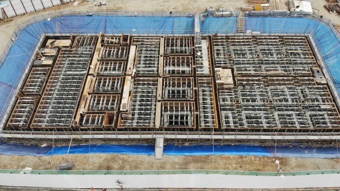 북면물재생센터 증설공사현장