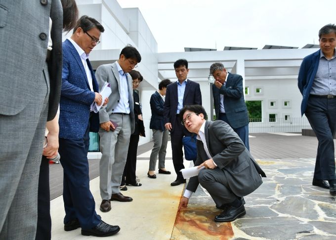 모담도서관, 김포반다비체육센터 등 현장행정 실시