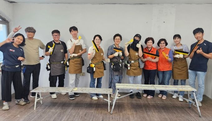 전입세대 정착을 위한 따뜻한 손길 '고성愛 스며들다!'집수리교실 5회차 성황리 종료