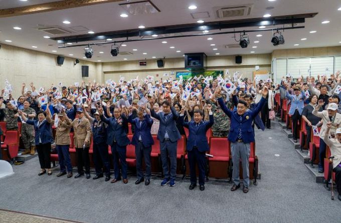 “그날의 용기, 우리가 기억합니다”...증평군, 6.25전쟁 75주년 기념식 거행