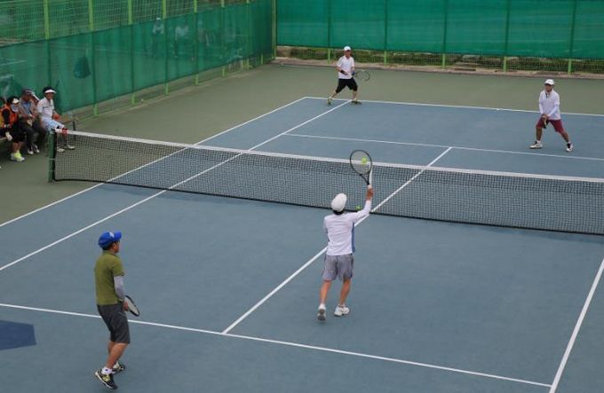 전국 테니스 동호인 산청서 선의의 경쟁 펼친다