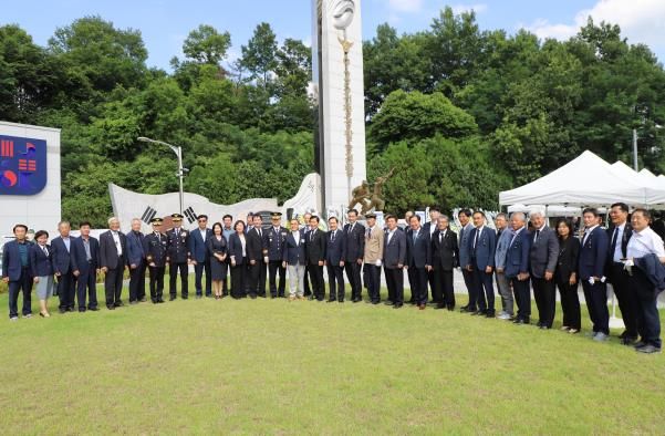 ‘6.25 전사 경찰관 추모제’성황리에 개최