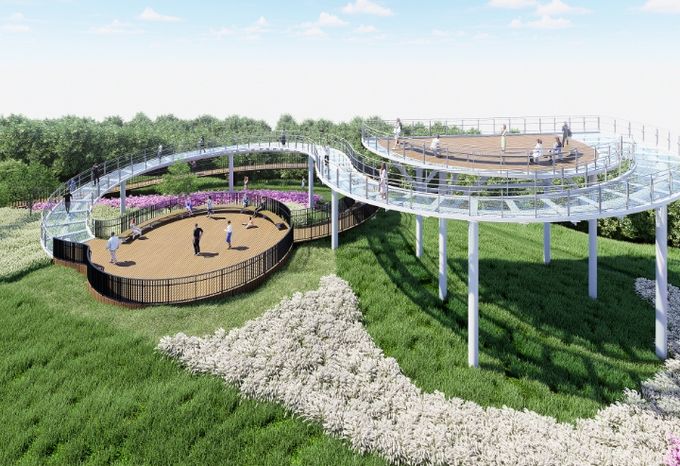 통영시, 달아전망대 남해안 명품 전망공간