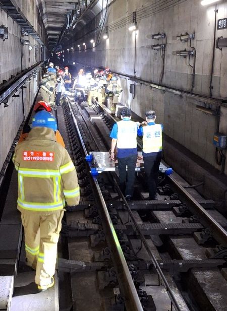 대구교통공사, 실전 같은 심야 훈련