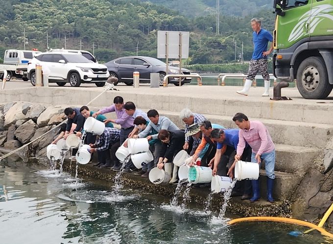 어업인 소득증대를 위한 ‘수산종자 방류사업’ 실시