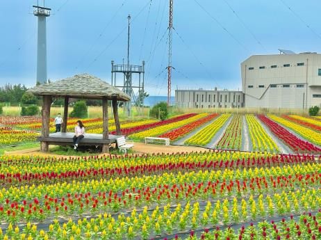 상생의 경관정원 전경.