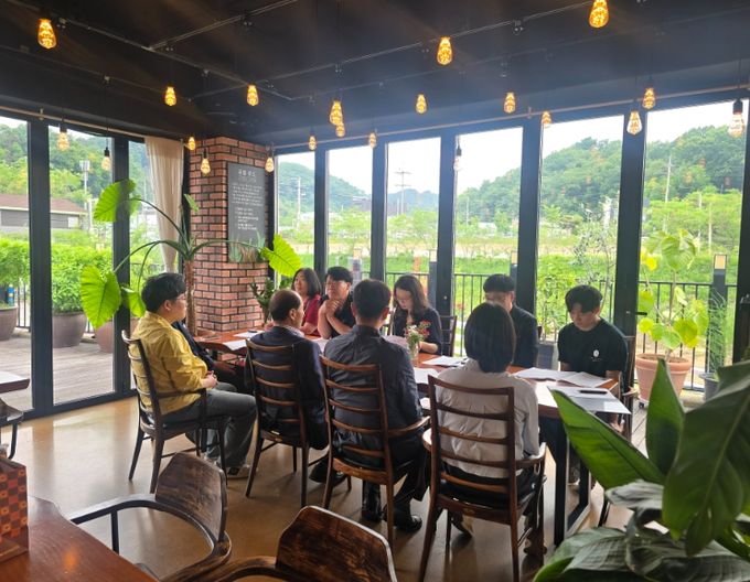 옥천 로컬푸드직매장을 견학 온 타지자체 사례(농림식품부, 양양군)