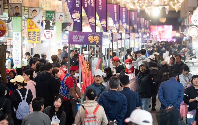 구미 낭만야시장