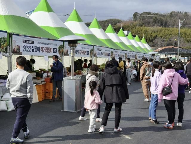 산청군, 산엔청 마실장터 휴장 실시