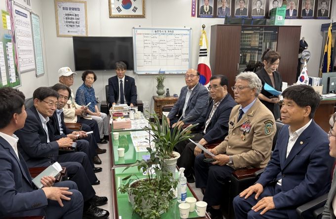 충주시의회 복환위, 보훈대상자 대표 간담회 실시