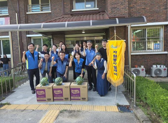 충주시자원봉사센터 신한은행 충주금융센터, 자원봉사 릴레이 운동 참여