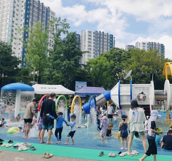계양구, ‘오조산근린공원 물놀이장’ 성황리 개장