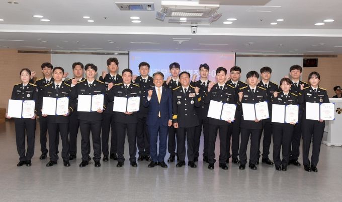 소방공무원 임명장 수여