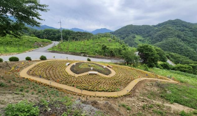 꽃정원 우수마을 사진
