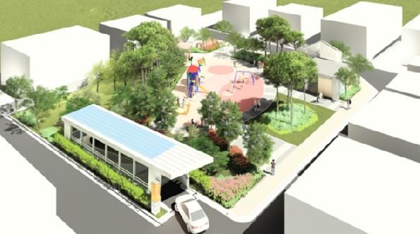 조감도(뱀내공원·주차장)