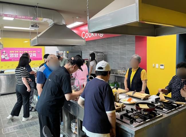 함안군보건소, 정신장애인 대상 영양실습교육 실시