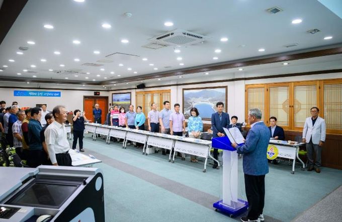 바르게살기운동 남해군협의회, 읍면 임원회의 개최