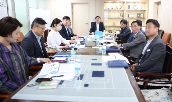 나주문화재단 명칭변경 및 로고 제작 관련 회의