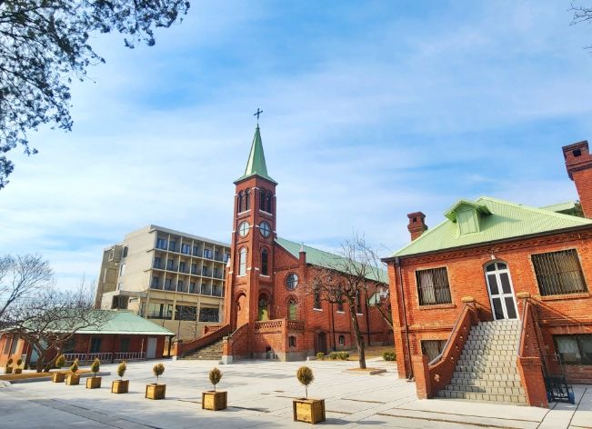 왜관수도원 일원