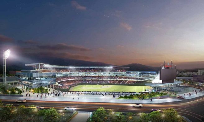 사직야구장 재건축 투시도