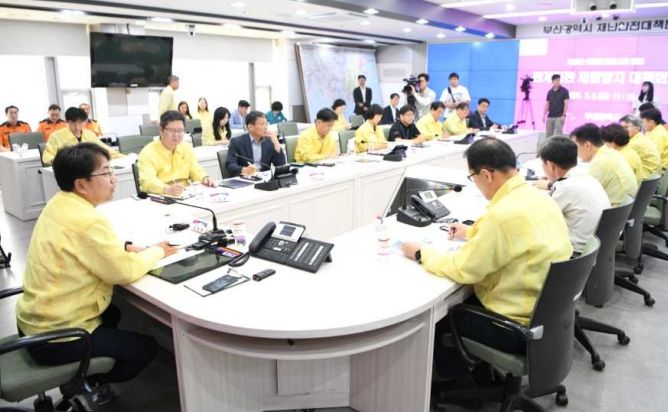 행안부 재난안전관리본부장과 현장 방문 및 합동 대책회의 개최