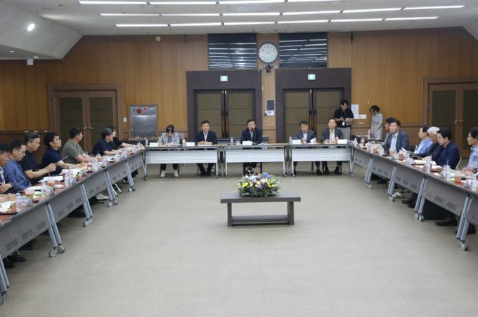 이학수 시장, 기업인과 간담회