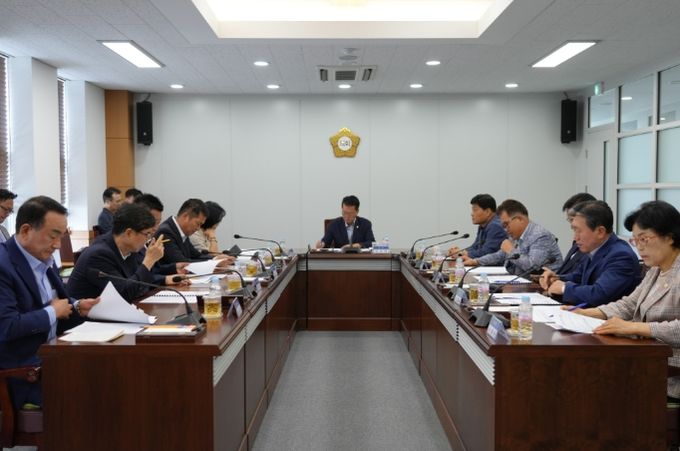영천시의회, 7월 4일 전체 의원 정례간담회