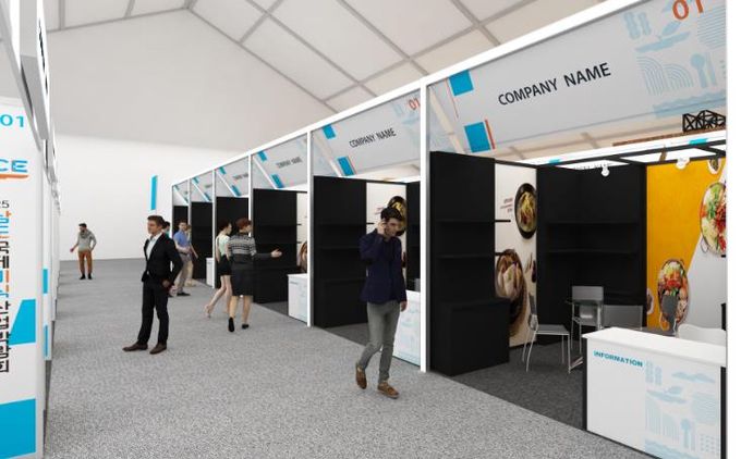 남도국제미식산업박람회 산업관 시각자료