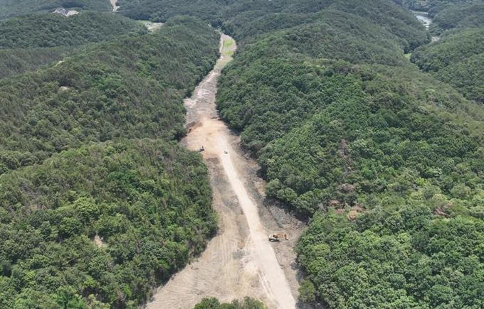 울주군, 삼동면 하잠리 불법개발행위 강력 대응