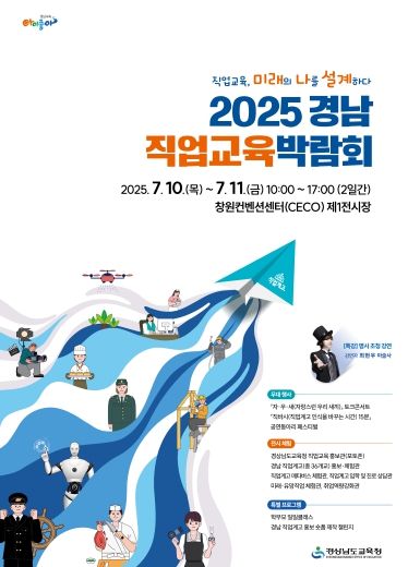 2025. 경남직업교육박람회 포스터