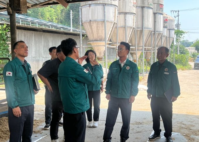 사천시, 폭염 대비 축사 현장점검 실시