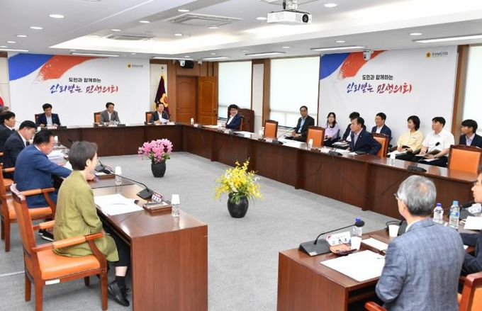 경상남도의회, 7월 확대의장단 회의 통해 폭염 대책 등 민생 현안 점검