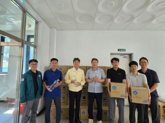 성주군,폭염·가뭄대비 병입수돗물·생수 확보
